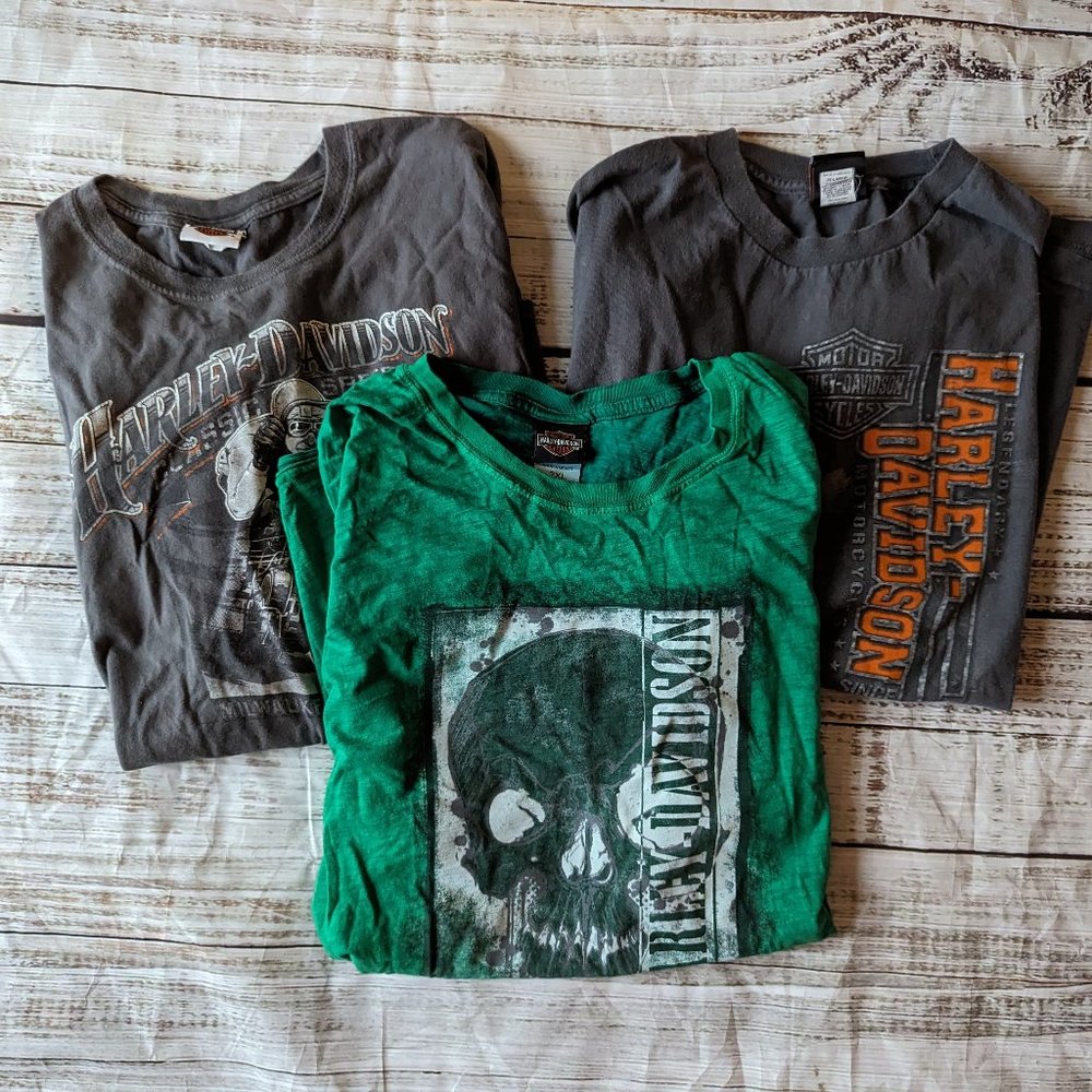 2XL Harley Davidson T-shirt Bundle